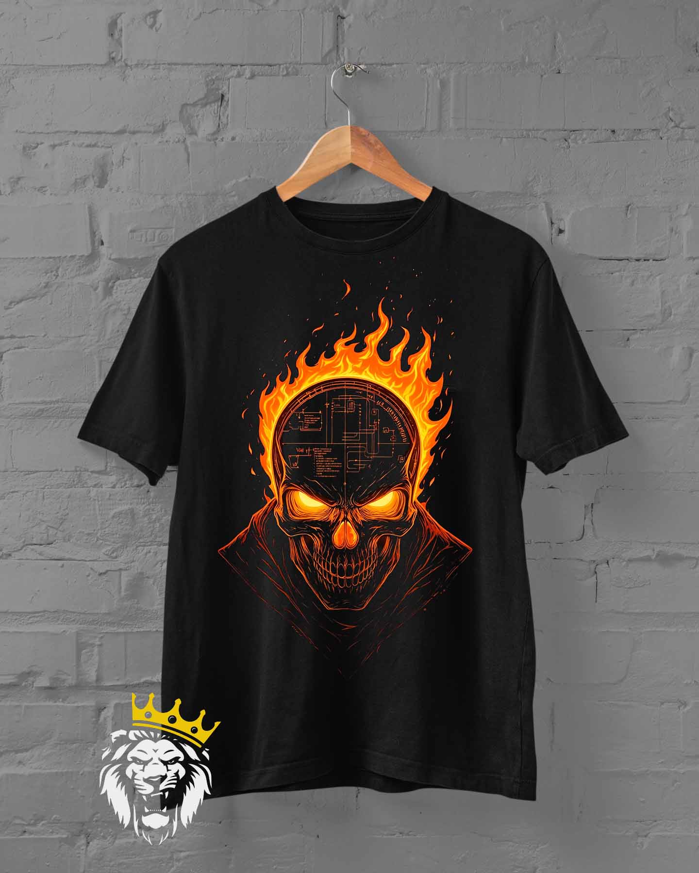 Fire Skull