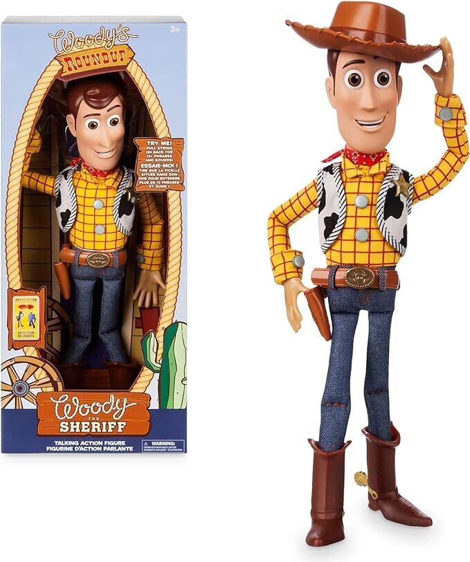 Woody Interactive Talking Action Figure, Toy Story