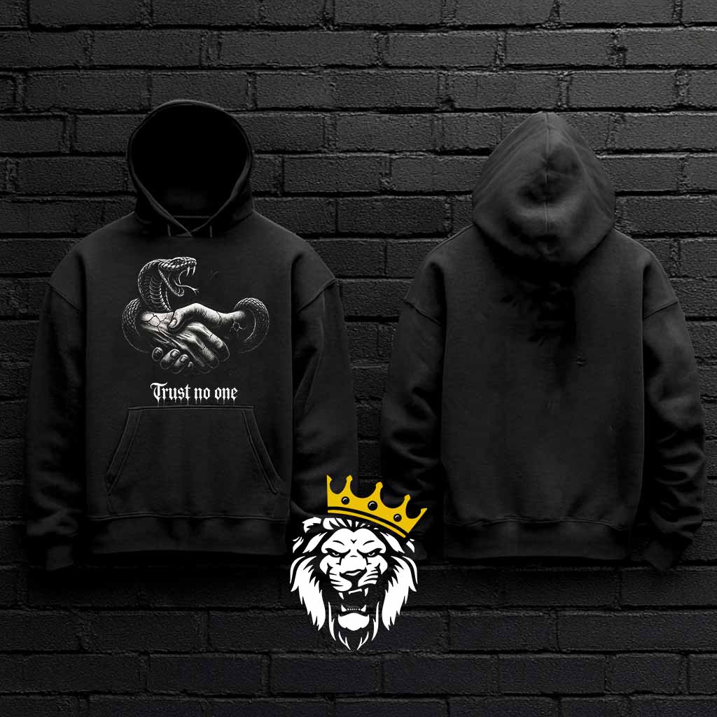 Hoodie Trust No One⚡ Този продукт е достъпен само с онлайн плащане