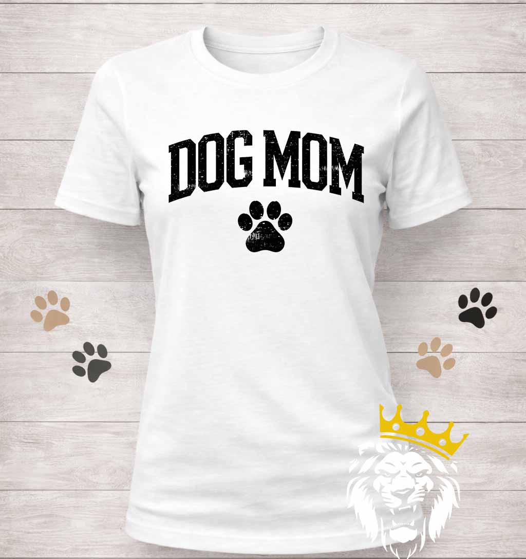 Dog Mom White