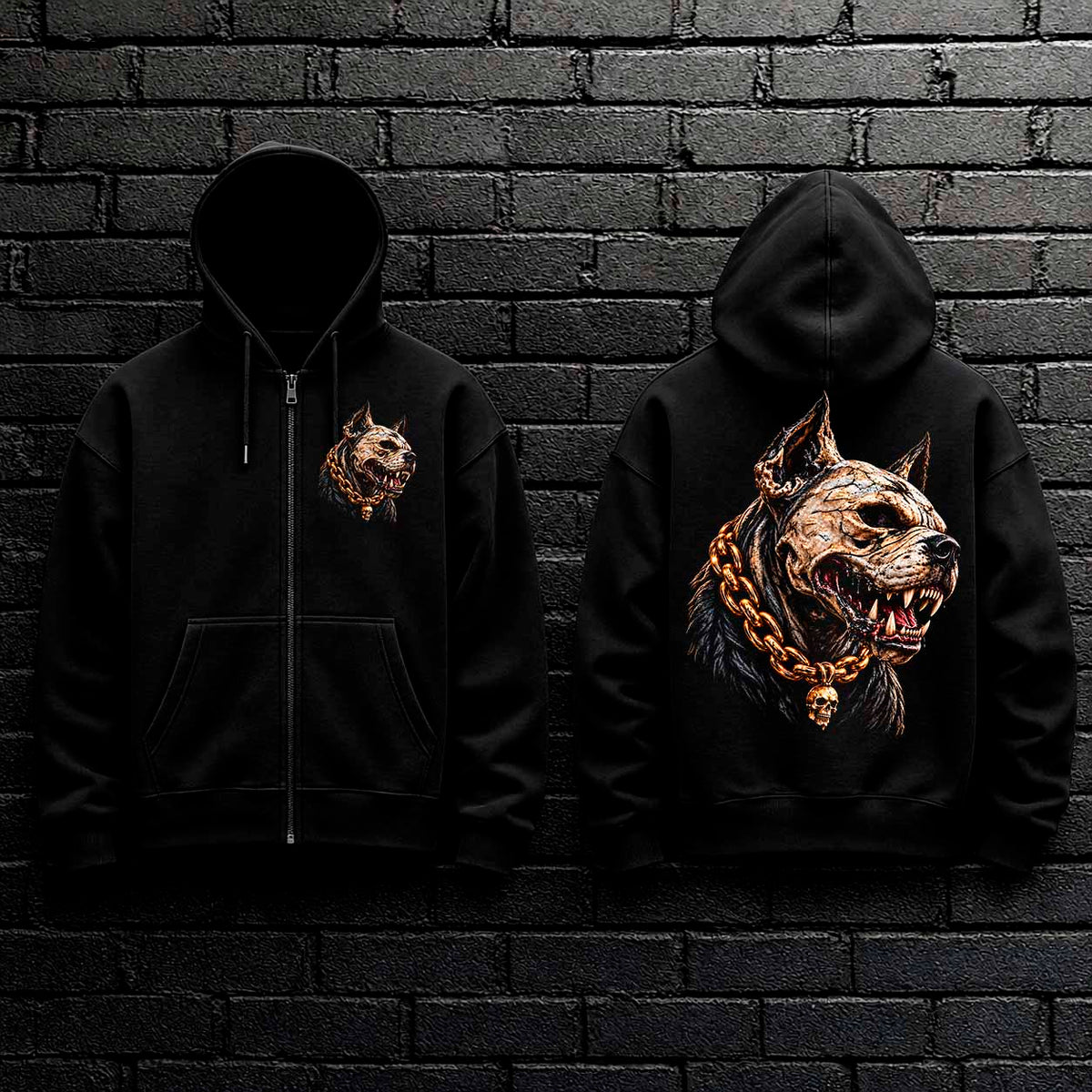 Суичър С Цип Bad Dog ⚡Този продукт е достъпен само с онлайн плащане