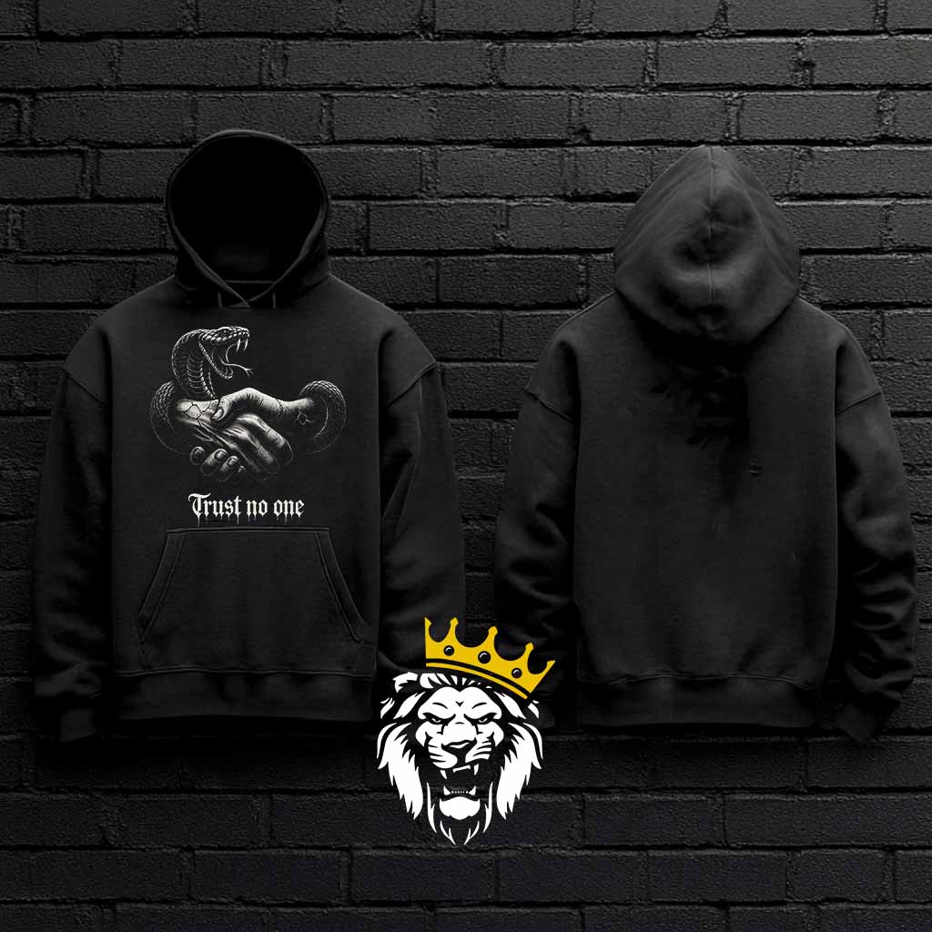 Hoodie Trust No One⚡Този продукт е достъпен само с онлайн плащане