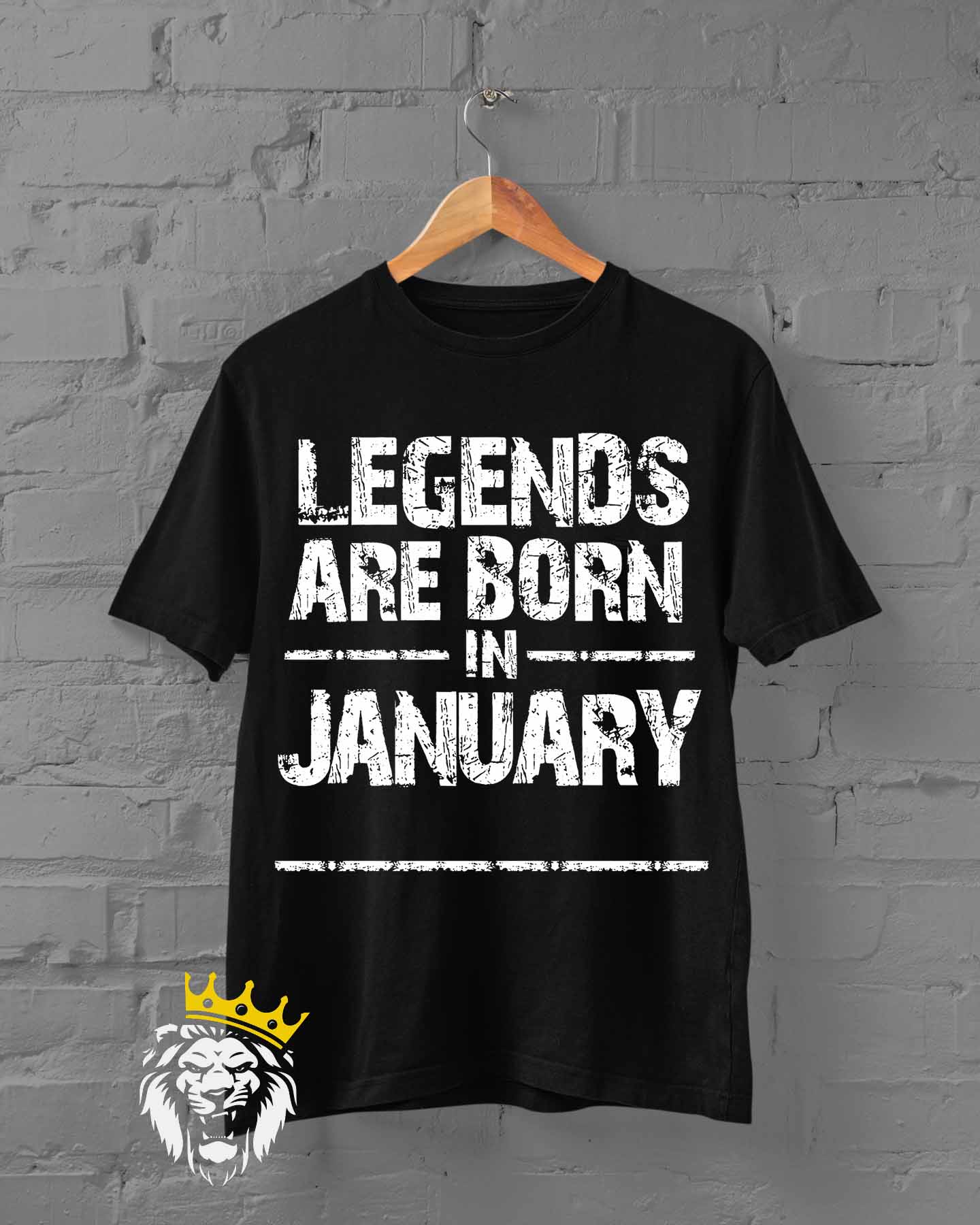 Legends Are Born In January