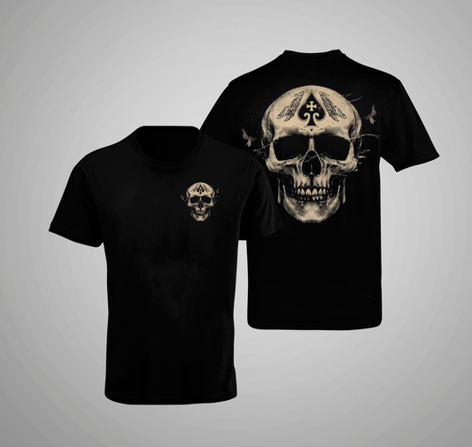 Skull Front Back
