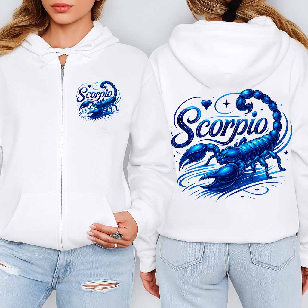 Woman  Hoodie Scorpio ⚡ Online Payment Only