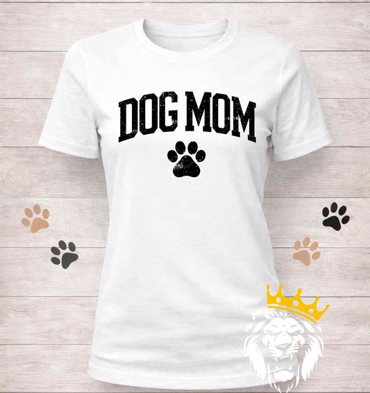 Dog Mom White