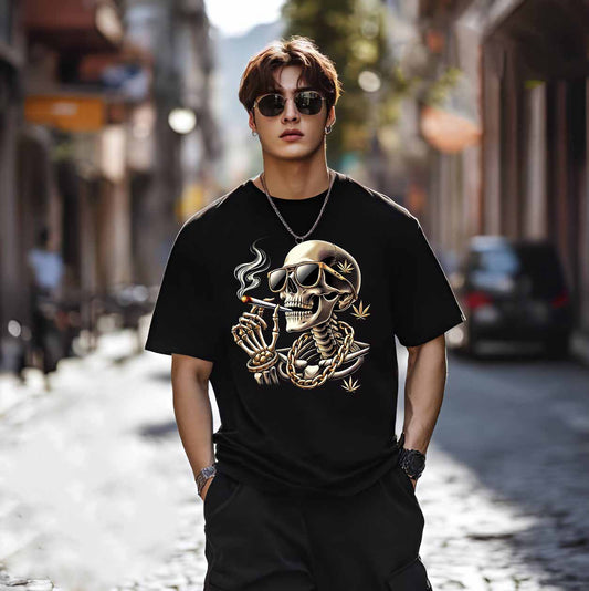 Oversize Skull Smoke W
