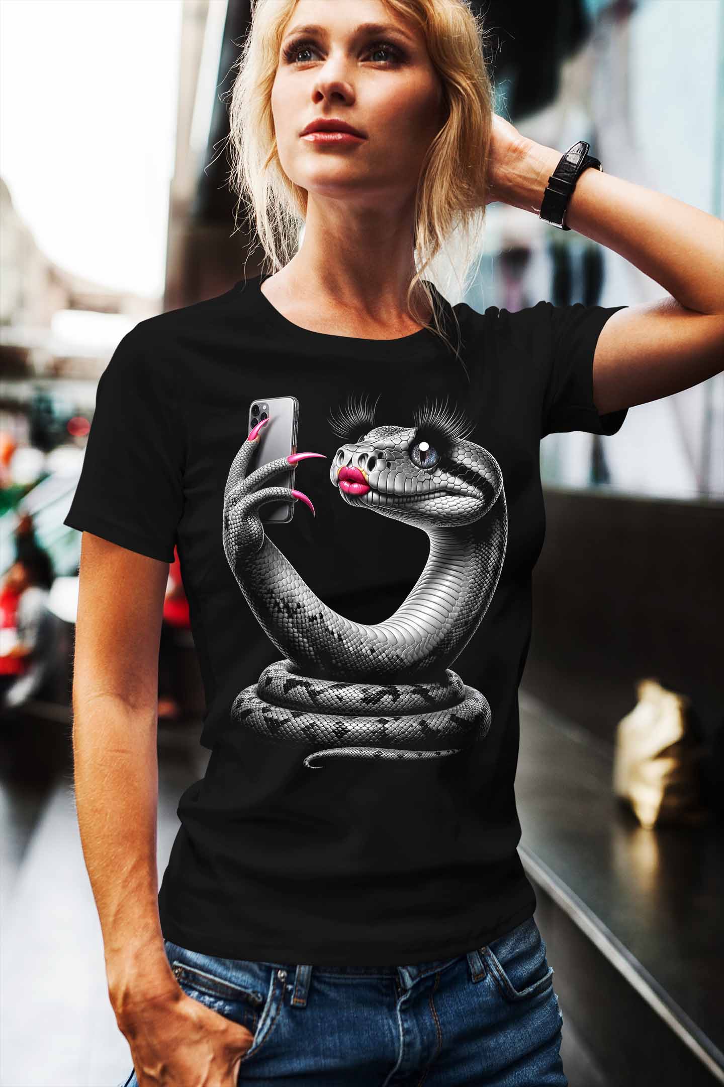 Змия и Селфи