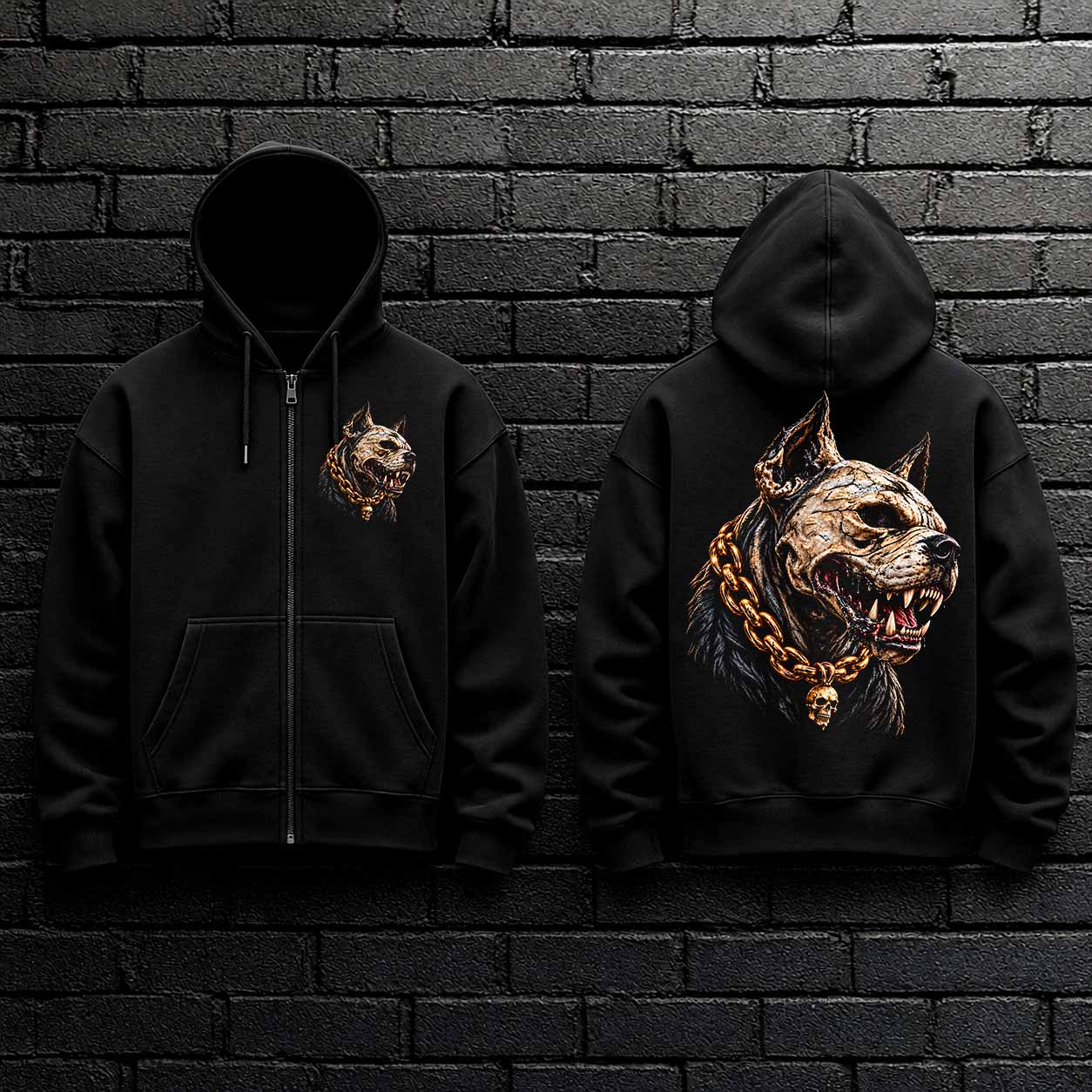 Суичър С Цип Bad Dog ⚡Този продукт е достъпен само с онлайн плащане